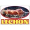 Signmission Lechon Banner Concession Stand Food Truck Single Sided B-Lechon19 - alternate 1
